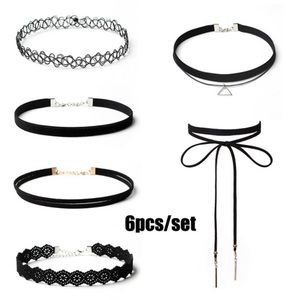 Assorted Choker Set fo 6